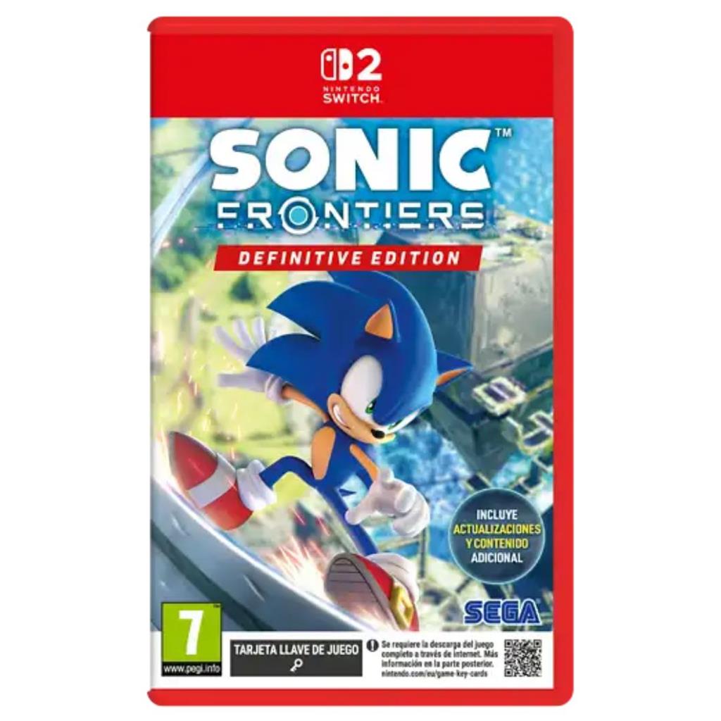 SONIC FRONTIERS DEFINITIVE EDITION - NINTENDO SWITCH 2 FISICO