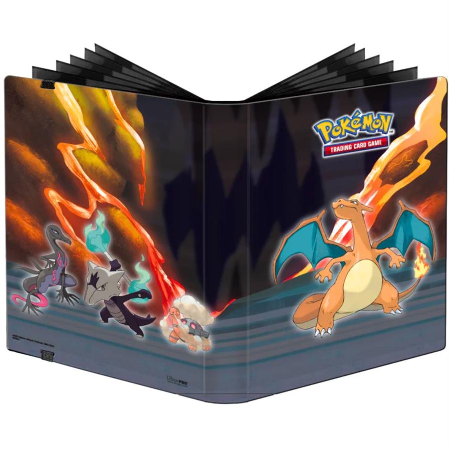 POKEMON TCG ALBUM ULTRA PRO 9 BOLSILLOS - CARPETA PRO CHARIZARD