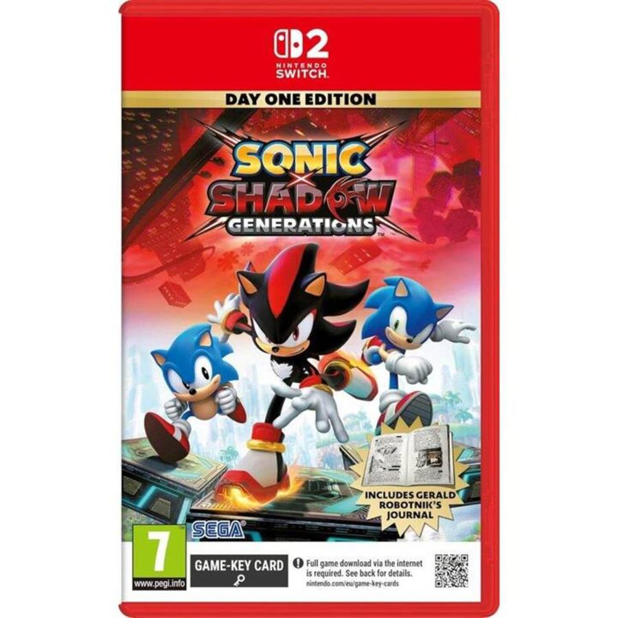 SONIC X SHADOW GENERATIONS - NINTENDO SWITECH 2 FISICO