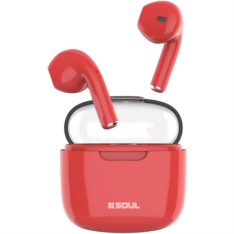 AURICULARES INALAMBRICO SOUL TWS 200 CERO - ROJO