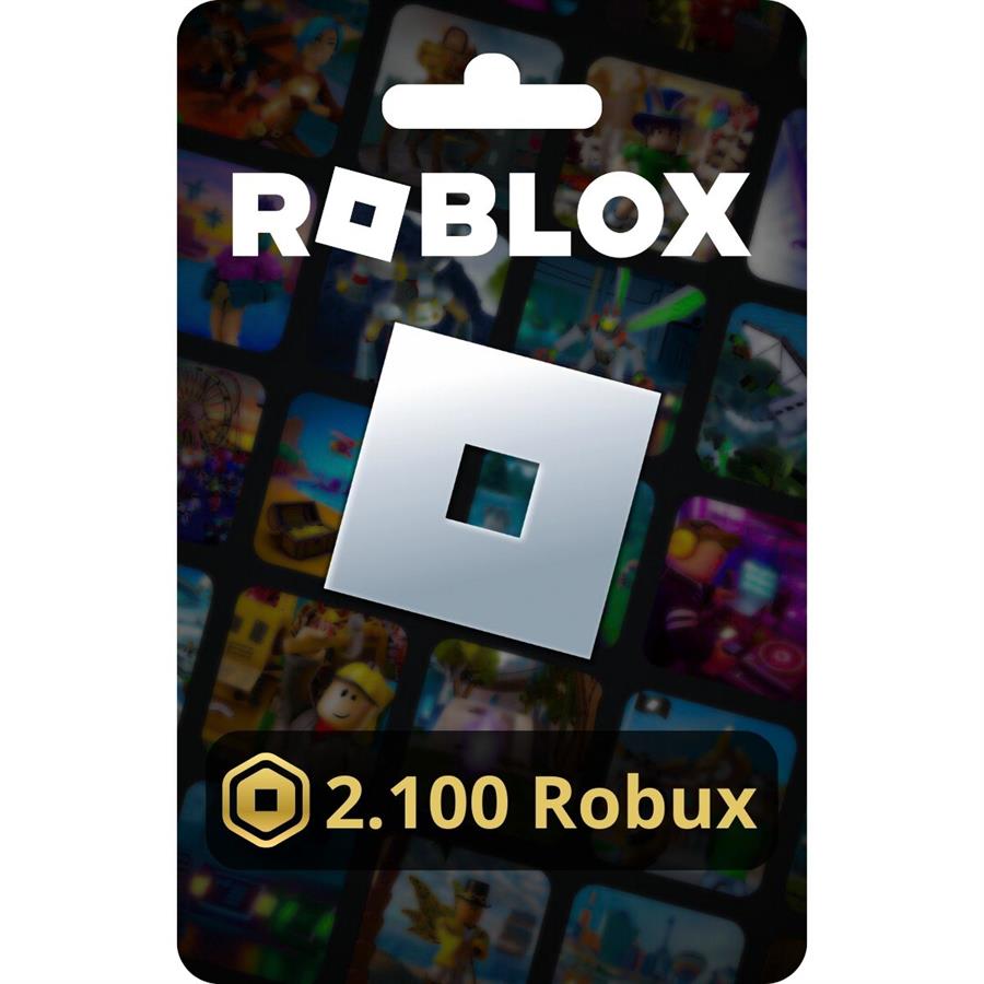MONEDAS ROBLOX - 2.100 ROBUX
