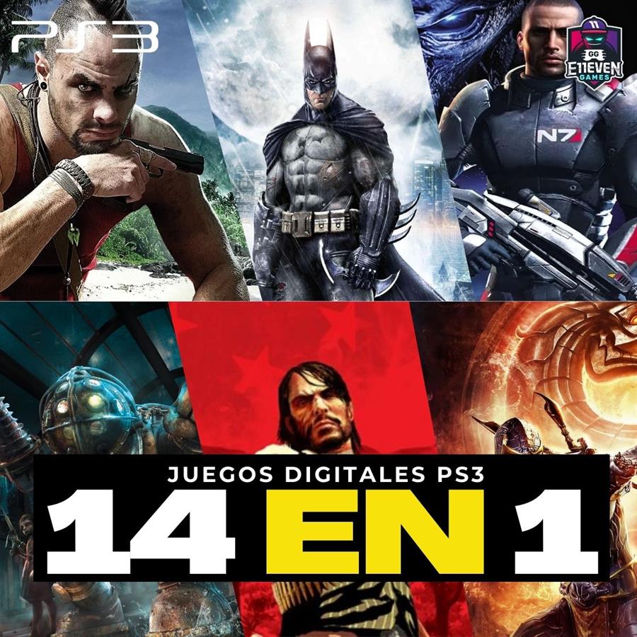 PACK ARMAGEDON 14 EN 1  - PS3 DIGITAL