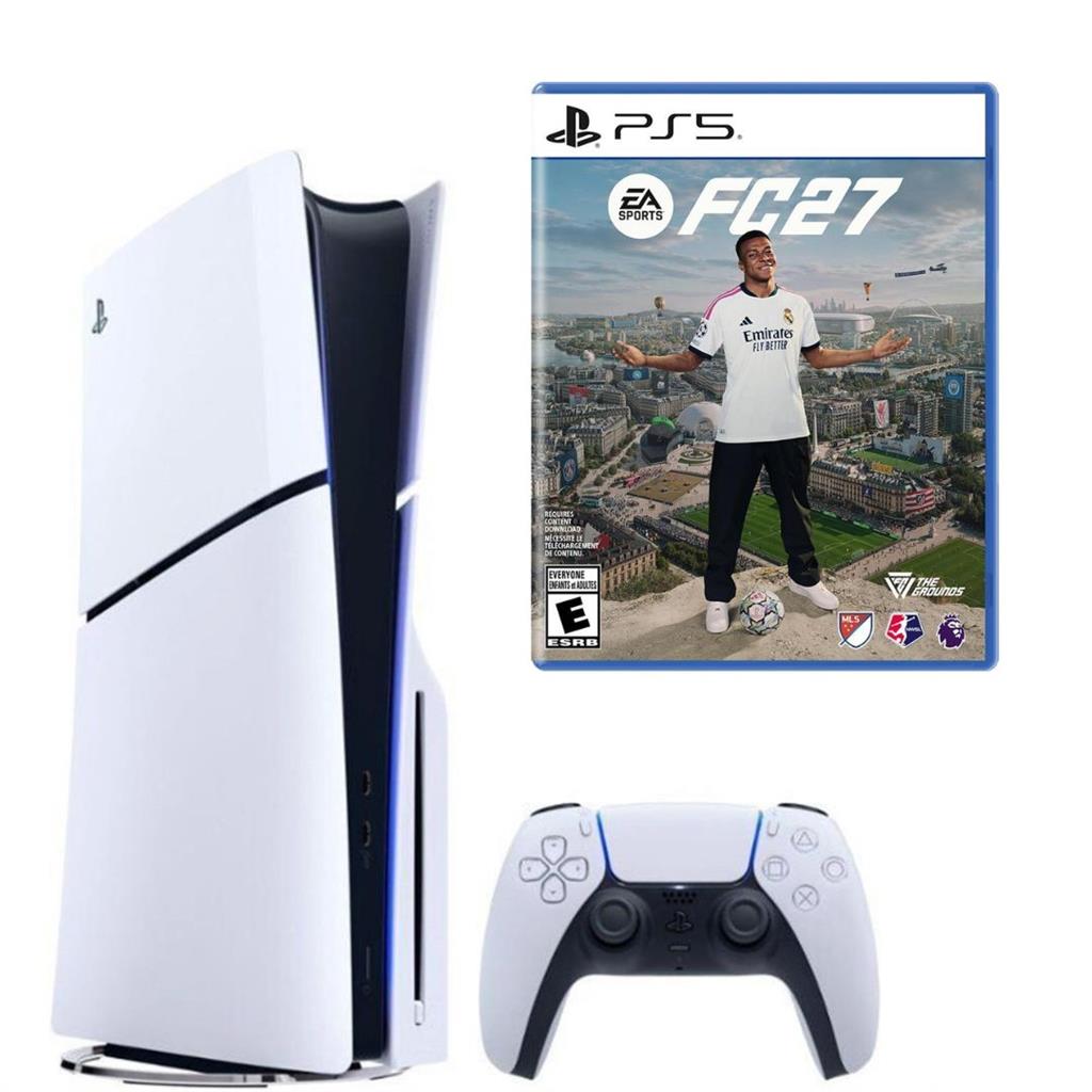 CONSOLA PS5 "SLIM" STANDARD + PREVENTA FC 27 PS5 FISICO