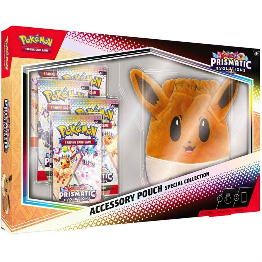 POKEMON TCG PRISMATIC EVOLUTIONS ACCESSORY POUCH SPECIAL COLLECTION - ESP
