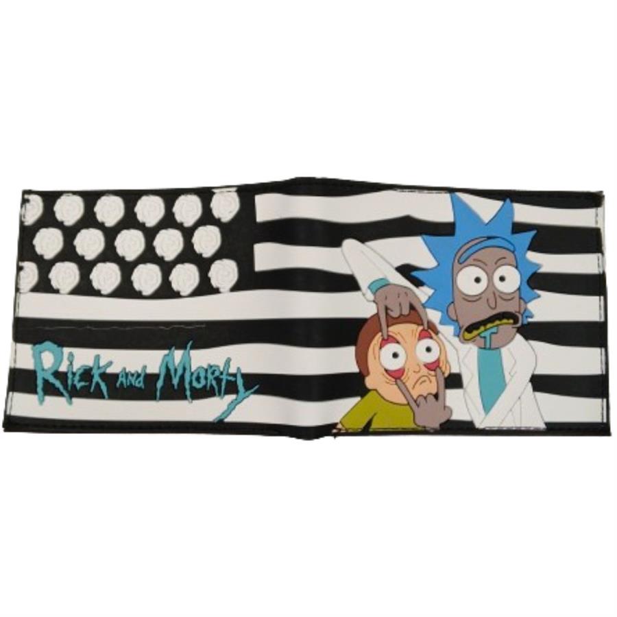 BILLETERA GOMA RICK & MORTY - BANDERA