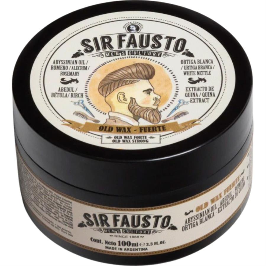 POMADA OLD WAX FUERTE SIR FAUSTO - 50ML