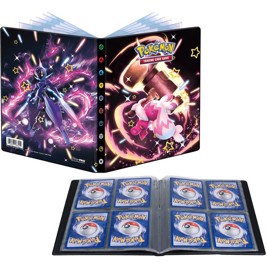 POKEMON TCG PORTFOLIO BINDER 4 BOLSILLOS SCARLET & VIOLET - PALDEAN FATES