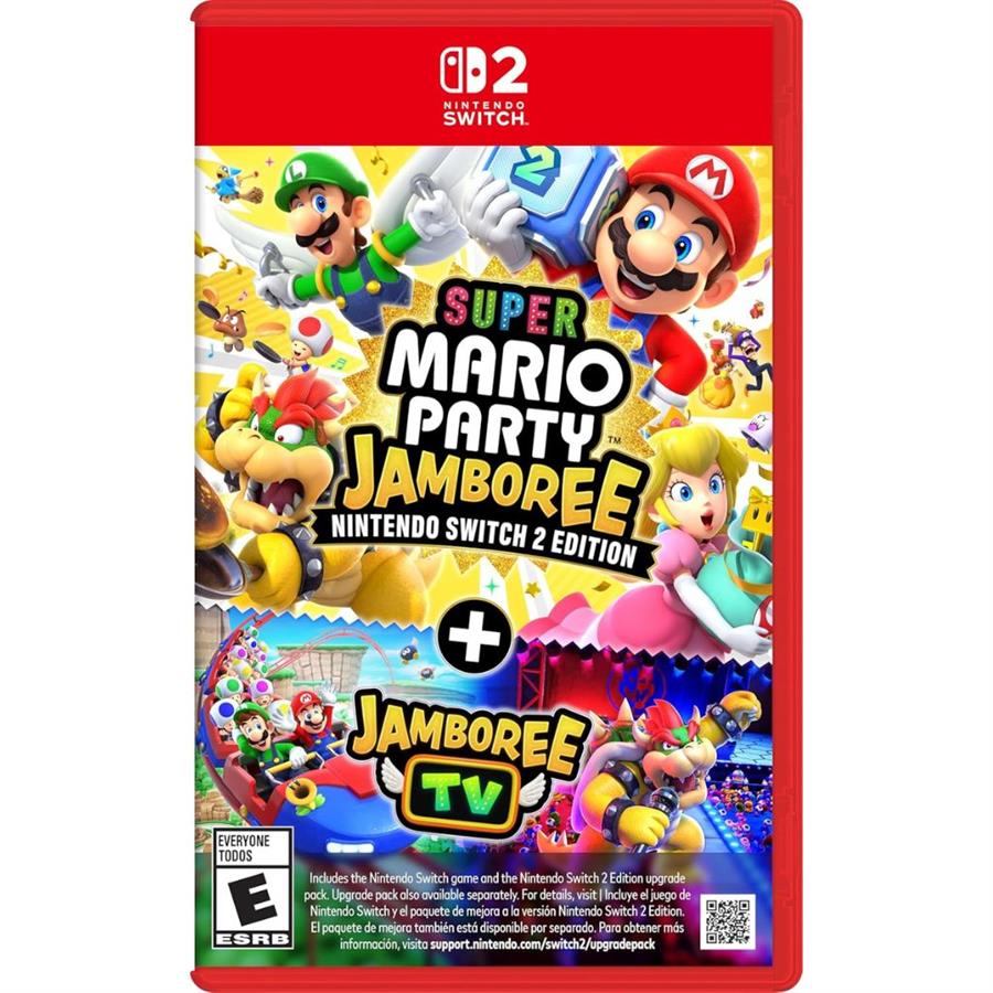 SUPER MARIO PARTY JAMBOREE + JAMBOREE TV - NINTENDO SWITCH 2 FISICO