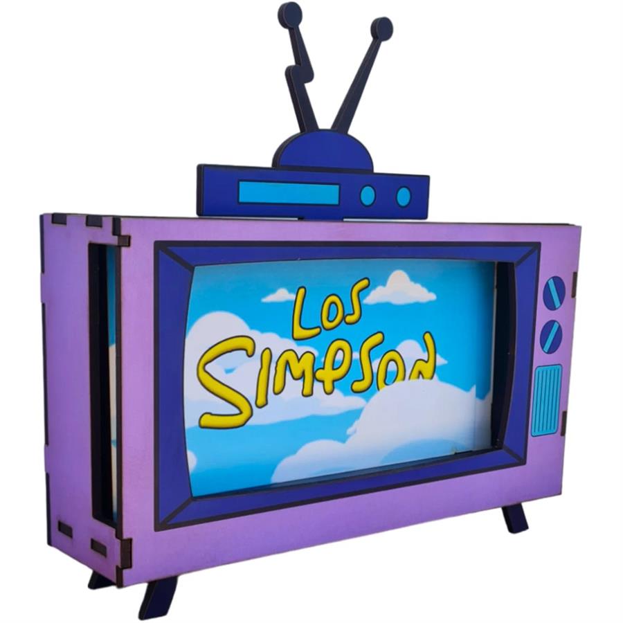 TV BOX PORTA CELULARES - LOS SIMPSON