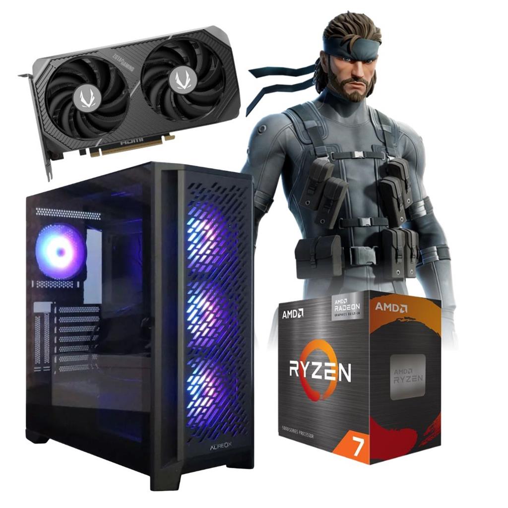 PC GAMER NIVEL 5 - SOLID SNAKE (AMD)