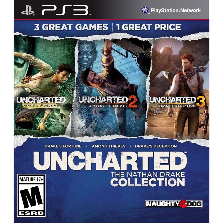 UNCHARTED COLLECTION (1+2+3) - PS3 DIGITAL