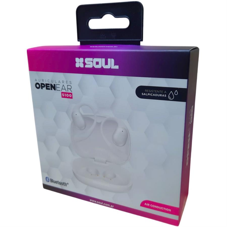 AURICULAR INALAMBRICO SOUL OPEN EAR S100 - BLANCO