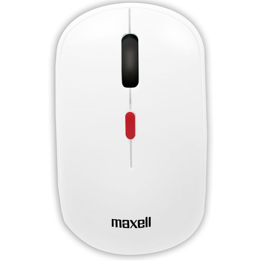 MOUSE INALAMBRICO MAXELL MOWL-100 5 BOTONES - BLANCO