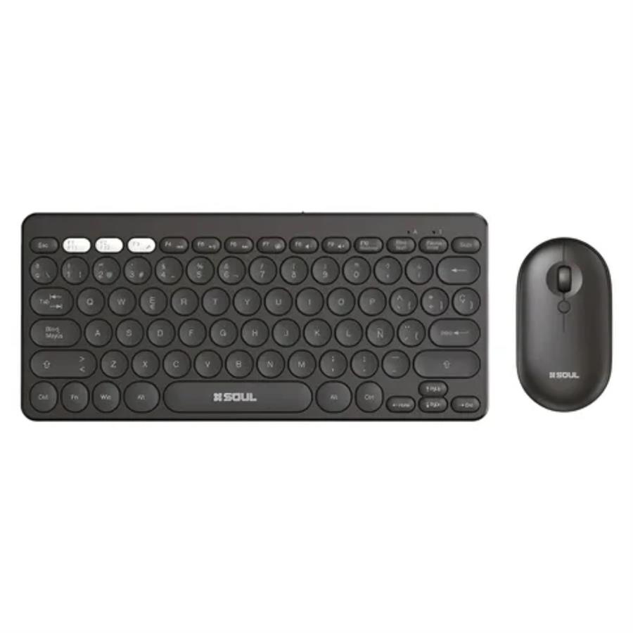 COMBO TECLADO + MOUSE SOUL OCW200 - NEGRO