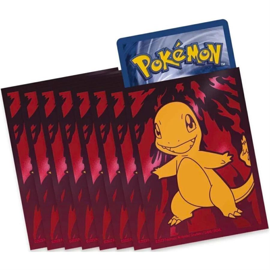 POKEMON TCG FOLIOS/SLEEVES X65 - CHARMANDER