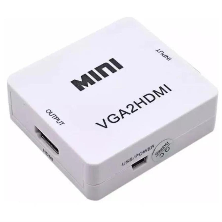 CONVERSOR NETMAK VGA + AUDIO A HDMI