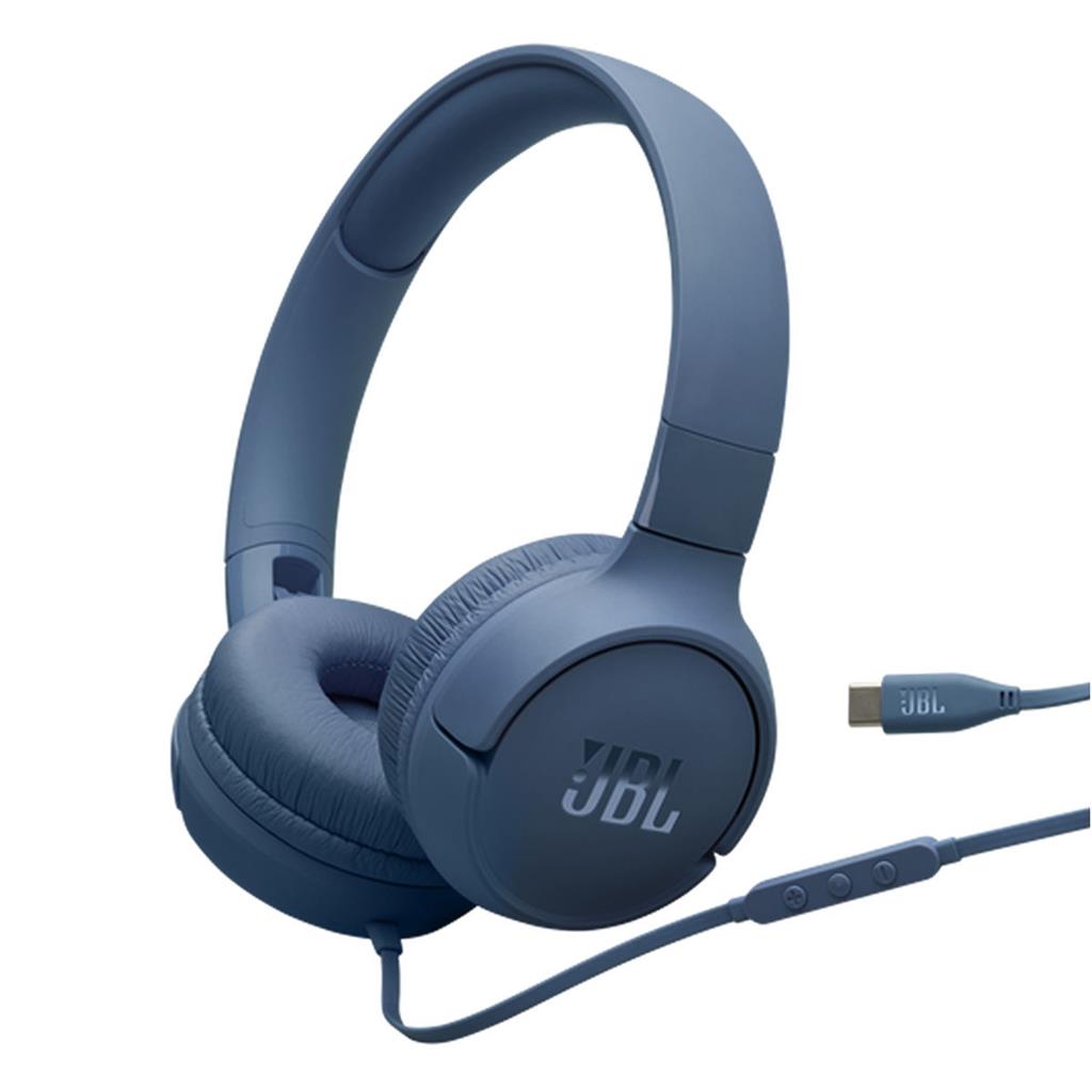 AURICULAR JBL TUNE 520C USB-C - AZUL
