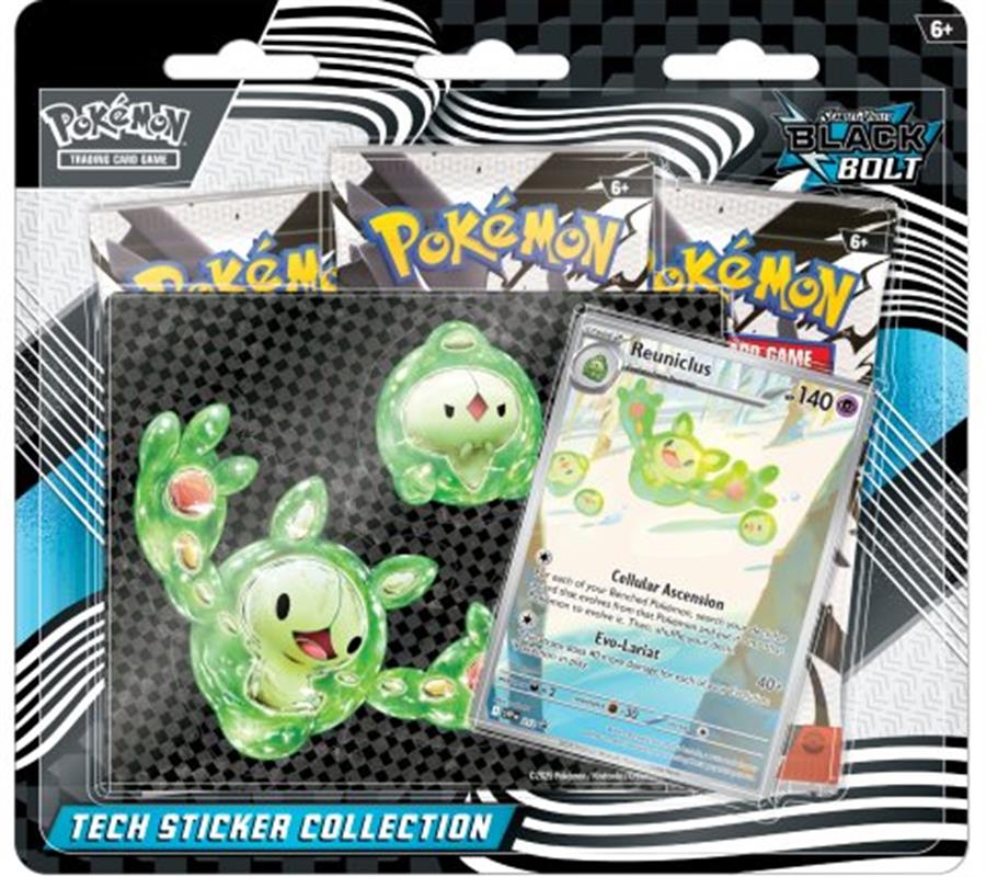 POKEMON TCG TRIPLE PACK BLACK BOLT ESP