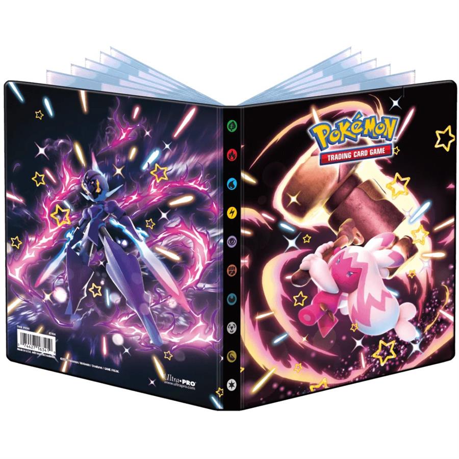 POKEMON TCG PORTFOLIO BINDER 4 BOLSILLOS SCARLET & VIOLET - PALDEAN FATES