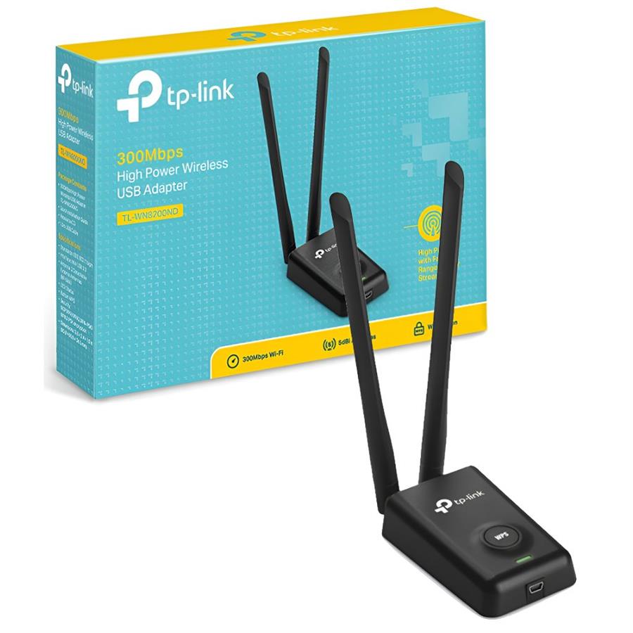 RECEPTOR WIFI TP-LINK CON ANTENA DOBLE  - TL-WN8200ND