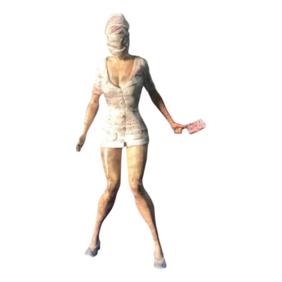 FIGURA IMPRESION 3D ENFERMERA SILENT HILL CUCHILLA (20CM)