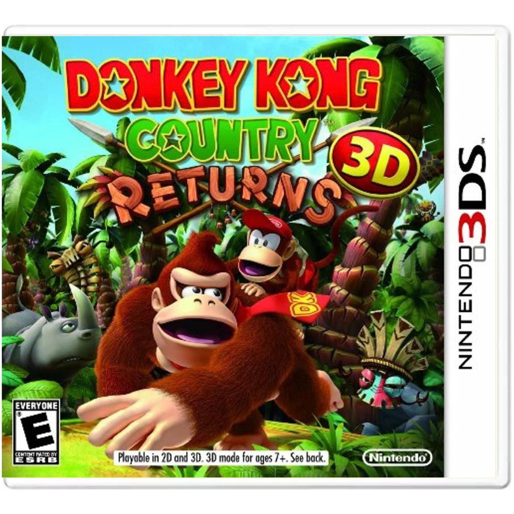 DONKEY KONG COUNTRY RETURNS 3D - NINTENDO 3DS FISICO SELLADO