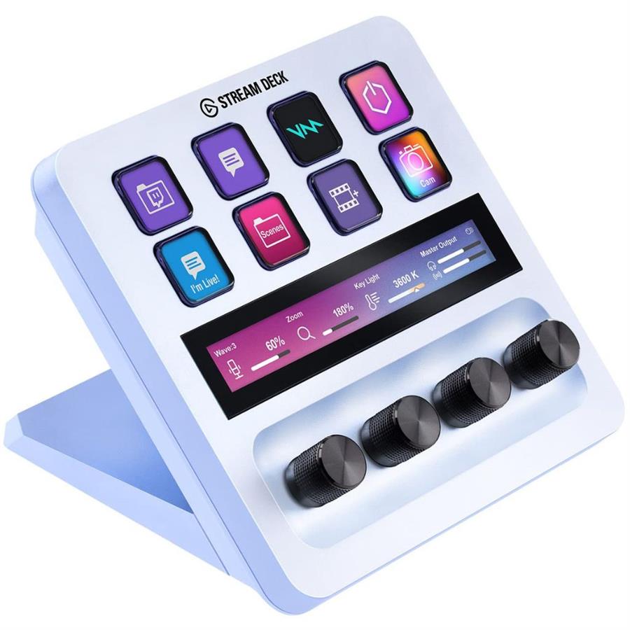STREAM DECK + ELGATO 8 BOTONES - BLANCO