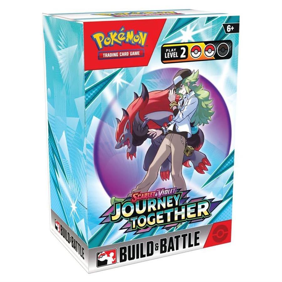 POKEMON TCG SCARLET & VIOLET JOURNEY TOGHETER BUILD & BATTLE