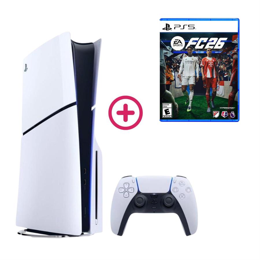 CONSOLA PS5 "SLIM" STANDARD + FC 26 FISICO
