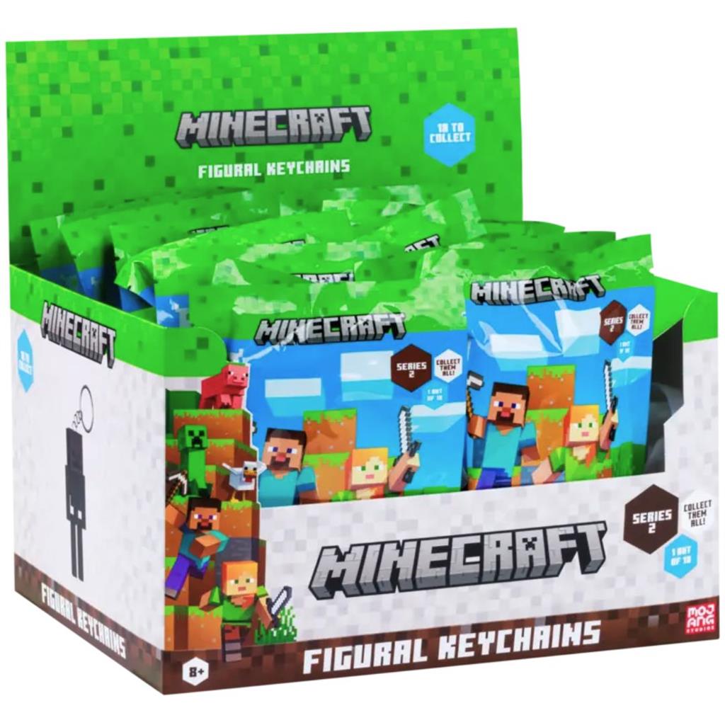 LLAVERO SORPRESA MINECRAFT SERIE 2 - X1