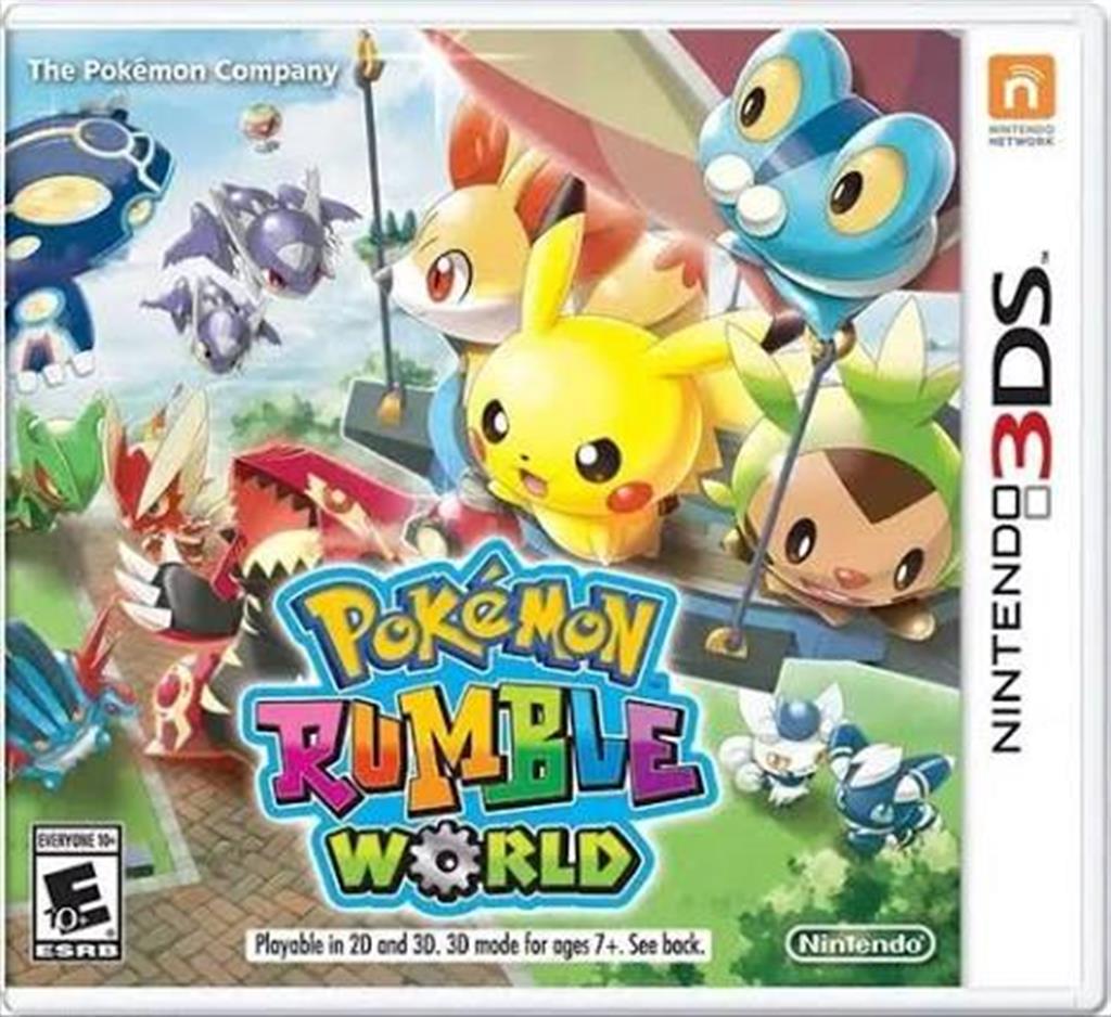 POKEMON RUMBLE WORLD - NINTENDO 3DS FISICO SELLADO