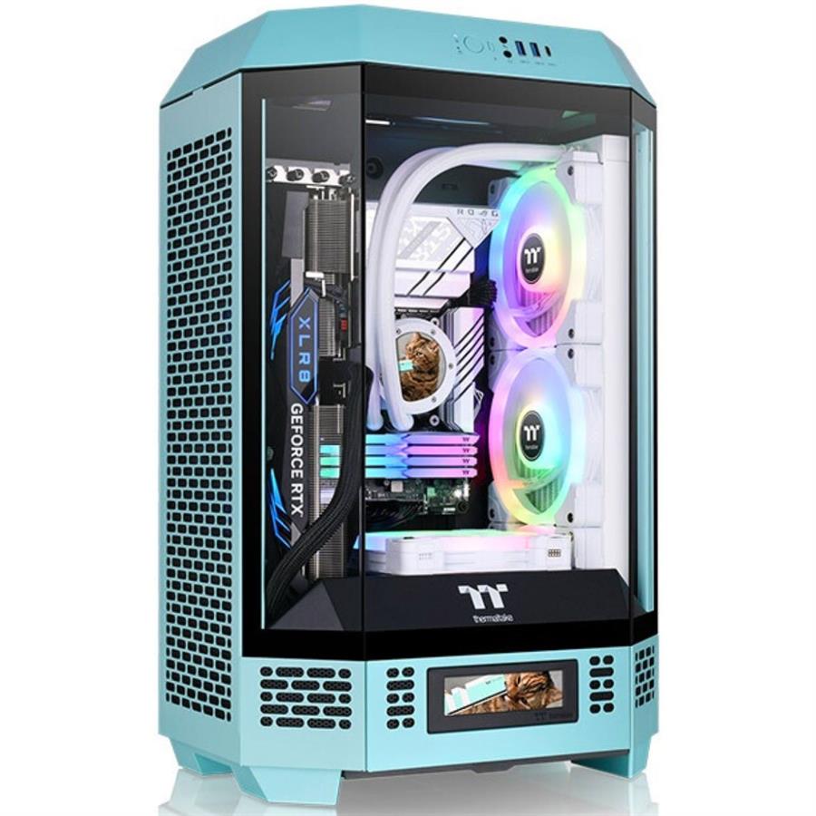 GABINETE THERMALTAKE THE TOWER 300 - TURQUOISE