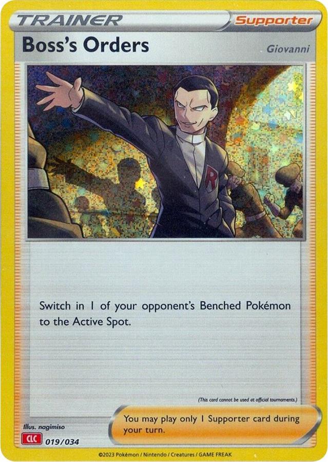 CARTA BOSS'S ORDERS - CLASSIC COLLECTION