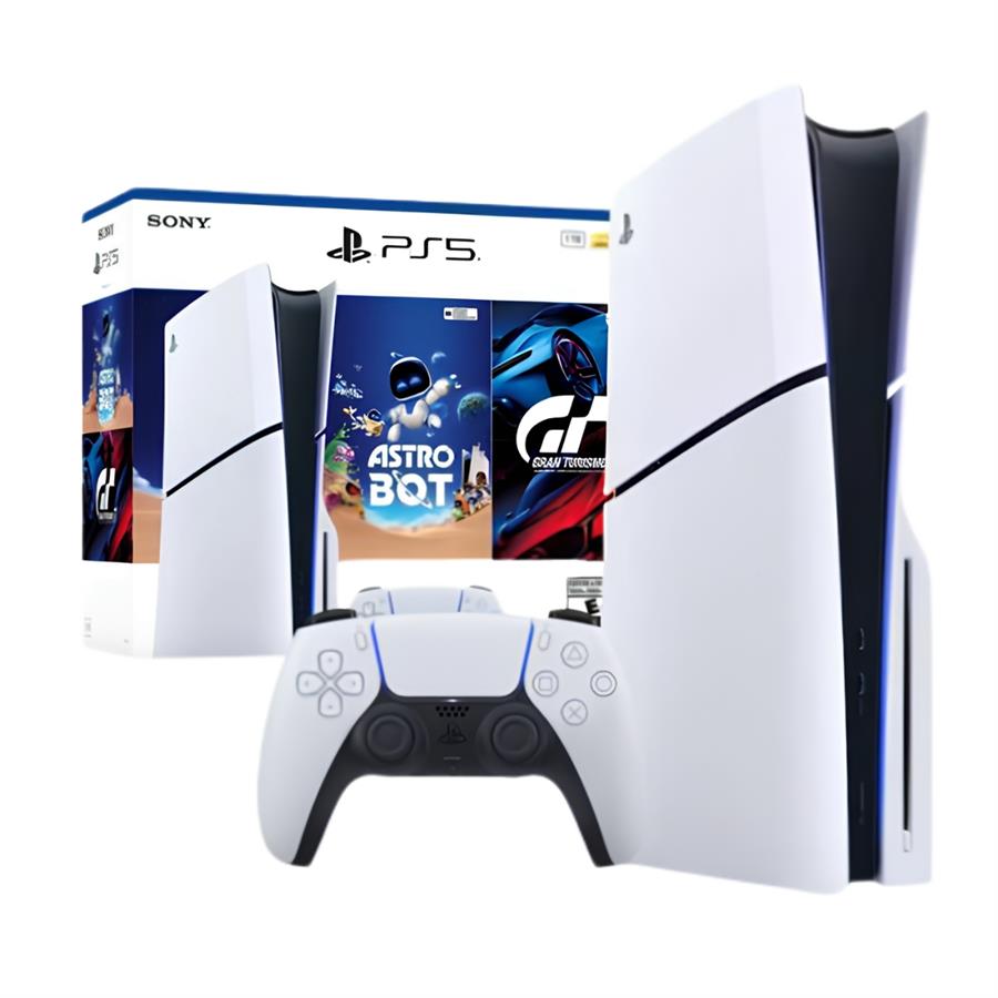 CONSOLA PS5 "SLIM" STANDARD + GRAN TURISMO 7 + ASTRO BOT