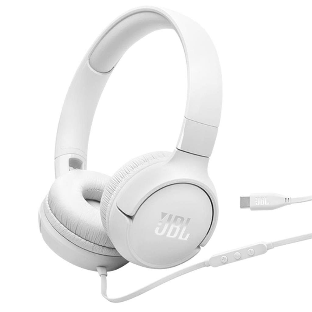 AURICULAR JBL TUNE 520C USB-C - BLANCO