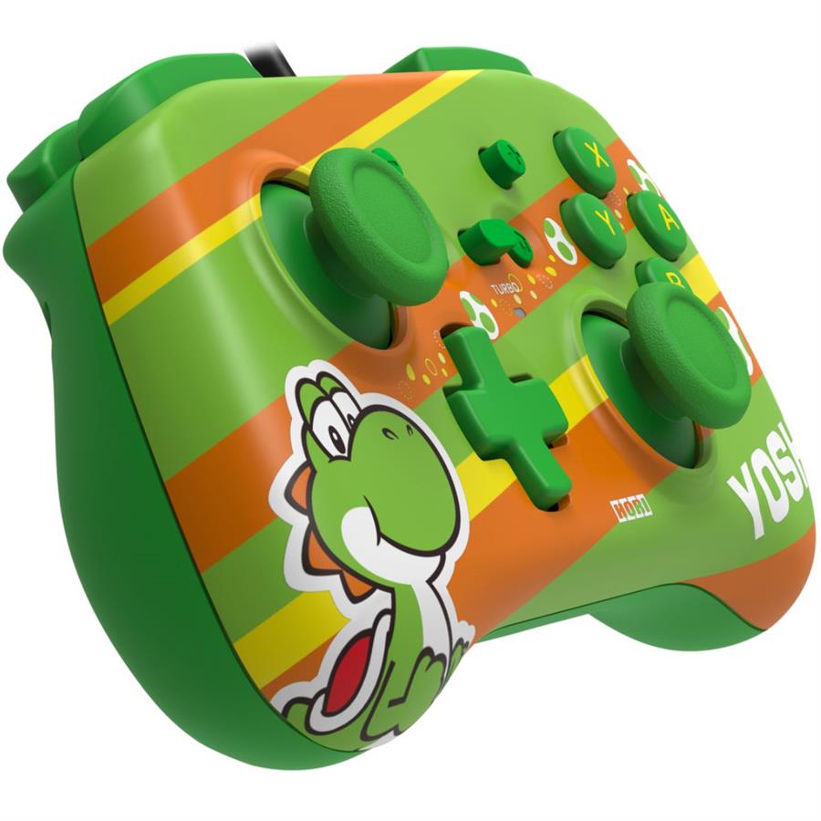 JOYSTICK HORI PARA NINTENDO SWITCH Y PC - HORIPAD MINI SUPER MARIO SERIES - YOSHI