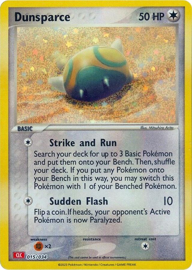 CARTA DUNSPARCE - CLASSIC COLLECTION