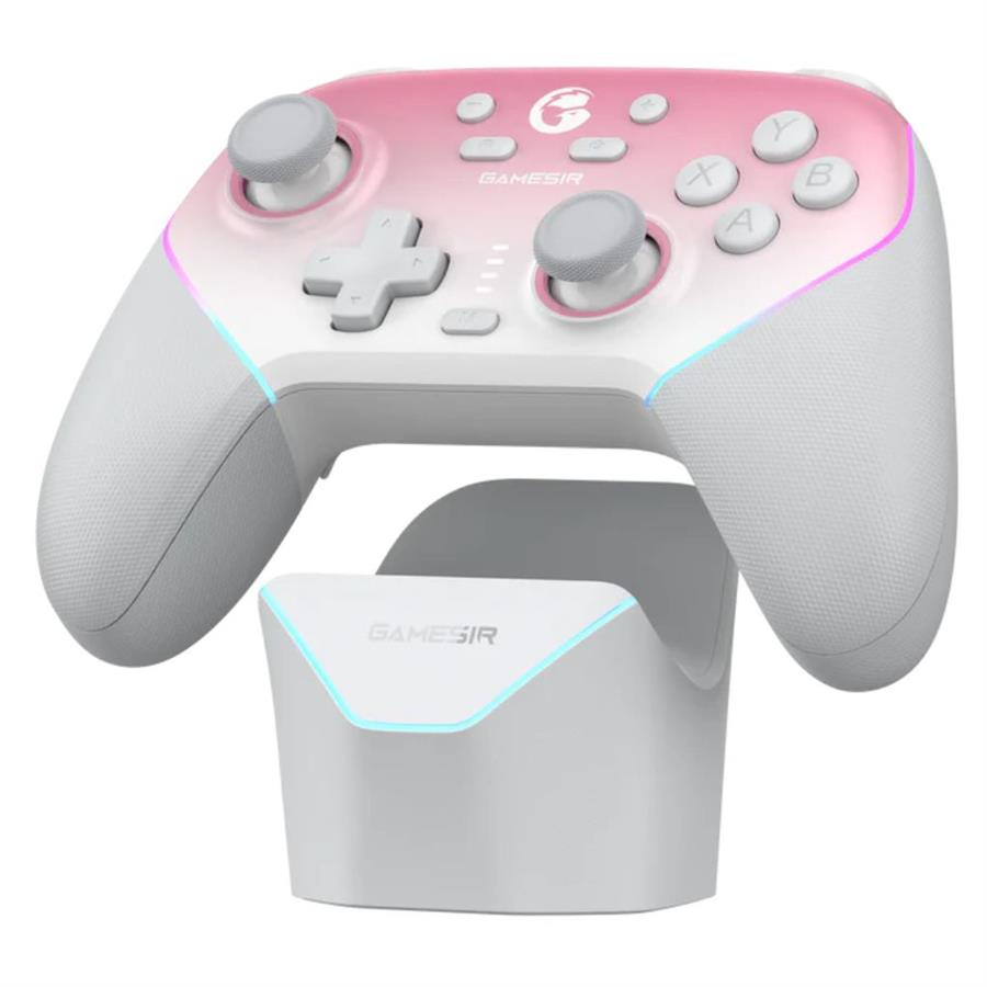 JOYSTICK GAMESIR NOVA T4N PRO CON BASE DE CARGA - BLANCO
