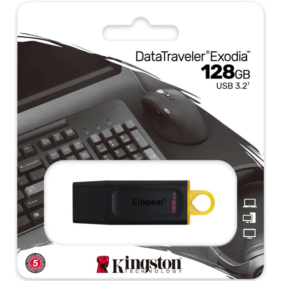 PENDRIVE KINGSTON DTX3.2 - 128Gb