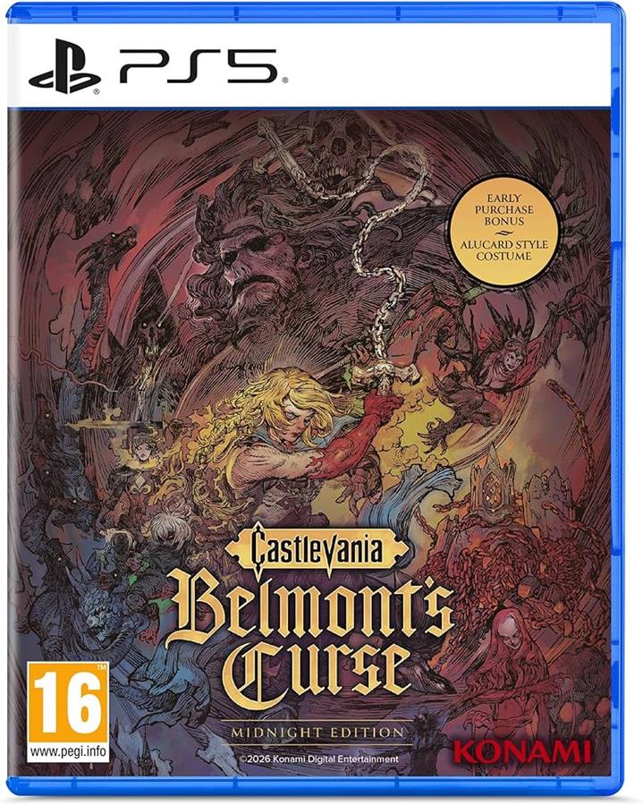 PREVENTA CASTLEVANIA: BELMONT'S CURSE - PS5 FISICO