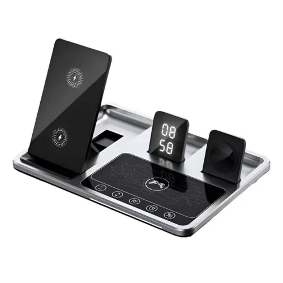 CARGADOR INALAMBRICO MULTIFUNCION 4 EN 1