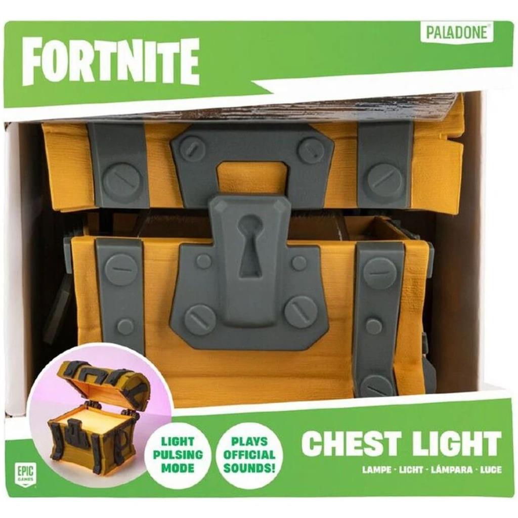 LAMPARA PALADONE FORTNITE CHEST COFRE LIGHT