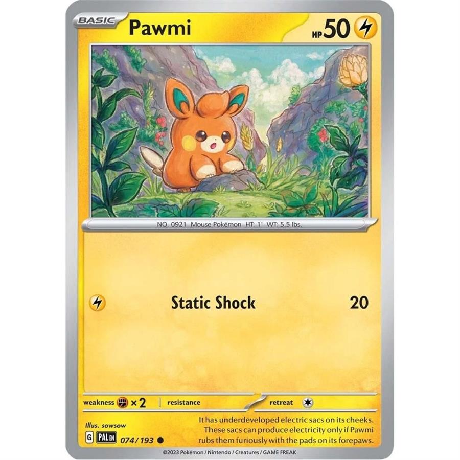 CARTA PAWMI - PALDEA ADVENTURE CHEST