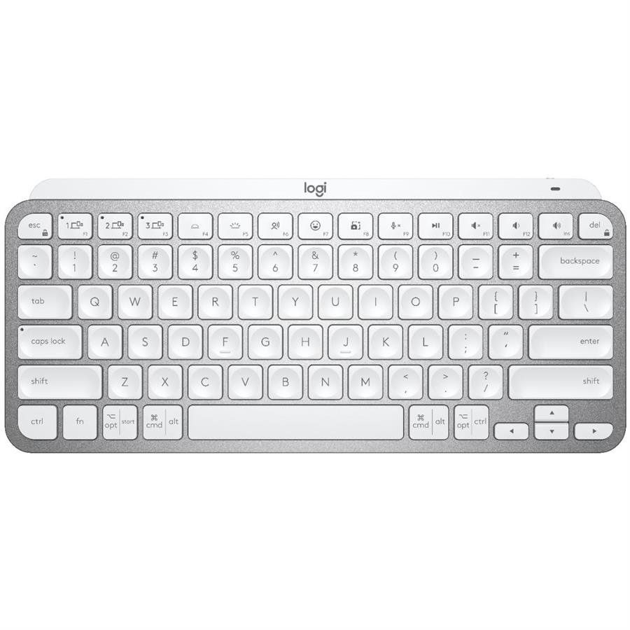 TECLADO LOGITECH WIRELESS MX KEYS MINI RETROILUMINADO - WHITE