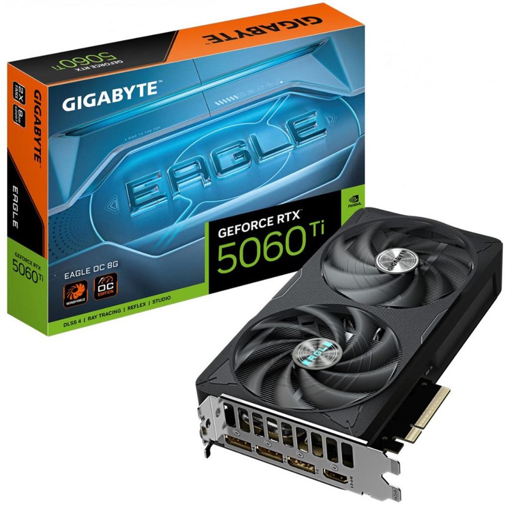 PLACA DE VIDEO GIGABYTE RTX 5060TI EAGLE OC 8GB
