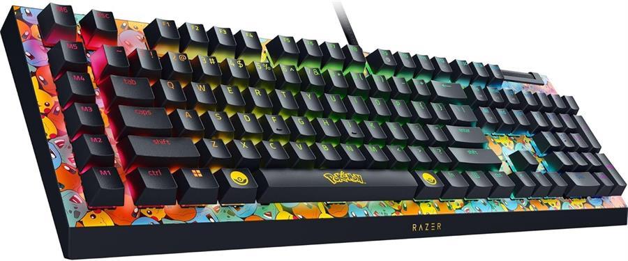 TECLADO RAZER BLACKWIDOW V4 X POKEMON EDITION