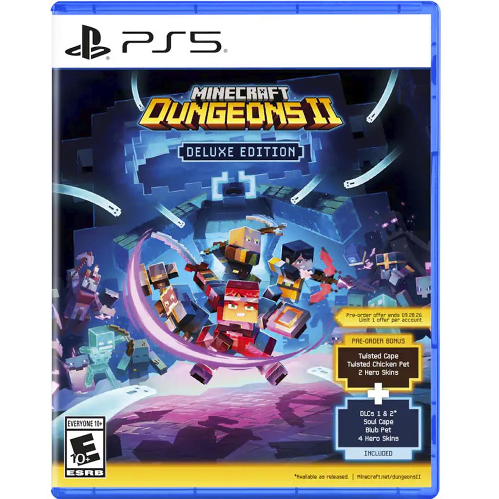 MINECRAFT DUNGEONS II DELUXE EDITION - PS5 FISICO