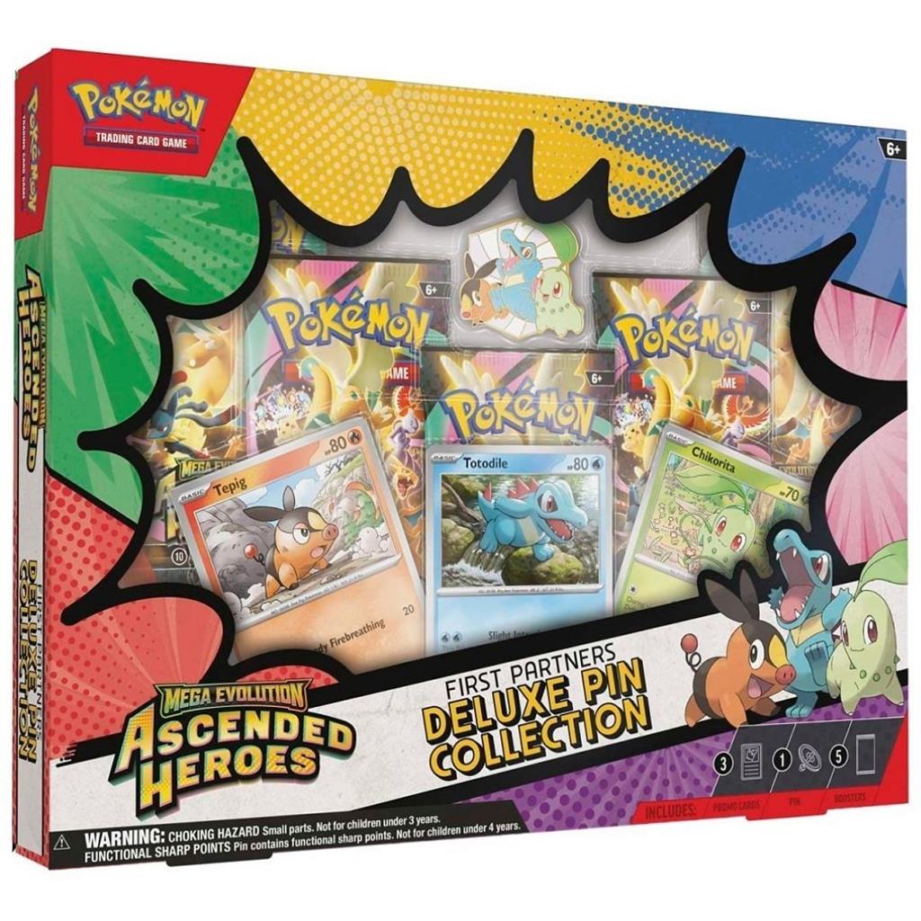 POKEMON TCG ASCENDED HEROES DELUXE PIN COLLECTION - ESP