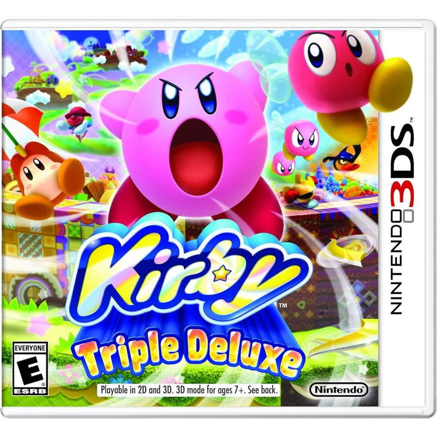 KIRBY TRIPLE DELUXE - NINTENDO 3DS FISICO SELLADO
