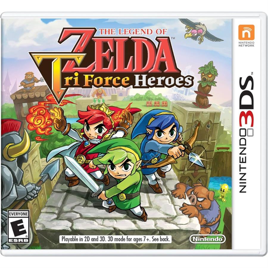 THE LEGEND OF ZELDA: TRIFORCE HEROES - NINTENDO 3DS FISICO SELLADO